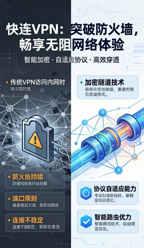 WireGuard协议 vs OpenVPN：快连VPN告诉你哪个更适合你